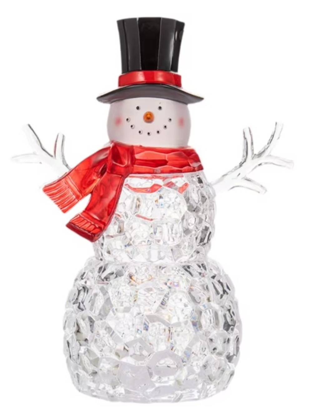 NWT Crystal Snowman Holiday Figurine